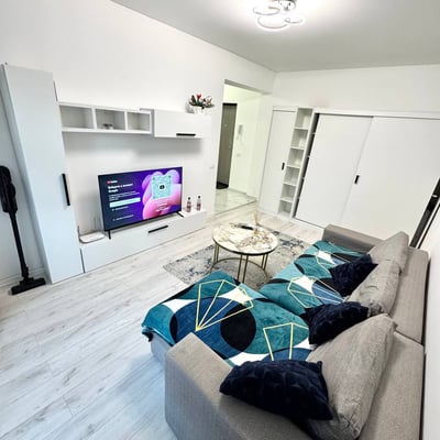 Vermietung einer gemütlichen 2-Zimmer-Wohnung mit frischer Renovierung, 6. Bezirk, Chiajna, Bukarest, Rumänien